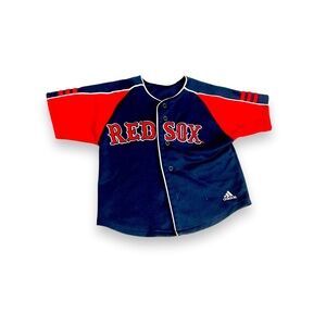 ✨BOYS BOSTON RED SOXS BUTTON UP✨